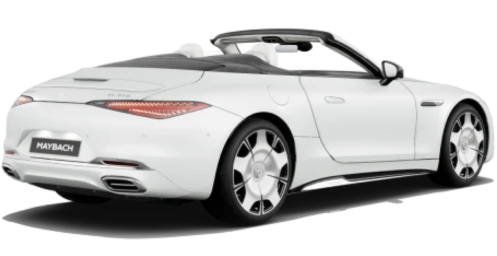 Schrägansicht des Fahrzeugs von hinten rechts